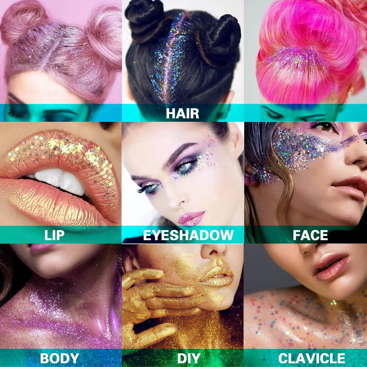 Meicoly Body Glitter White 06, 50ml