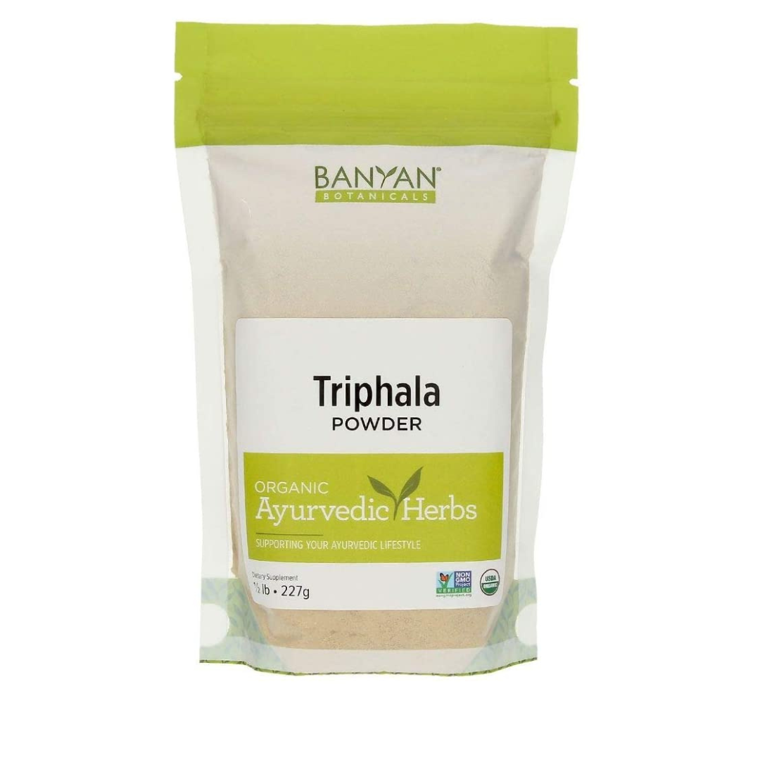 Banyan Botanicals Triphala Powder Organic Ayurvedic Herbs 227g