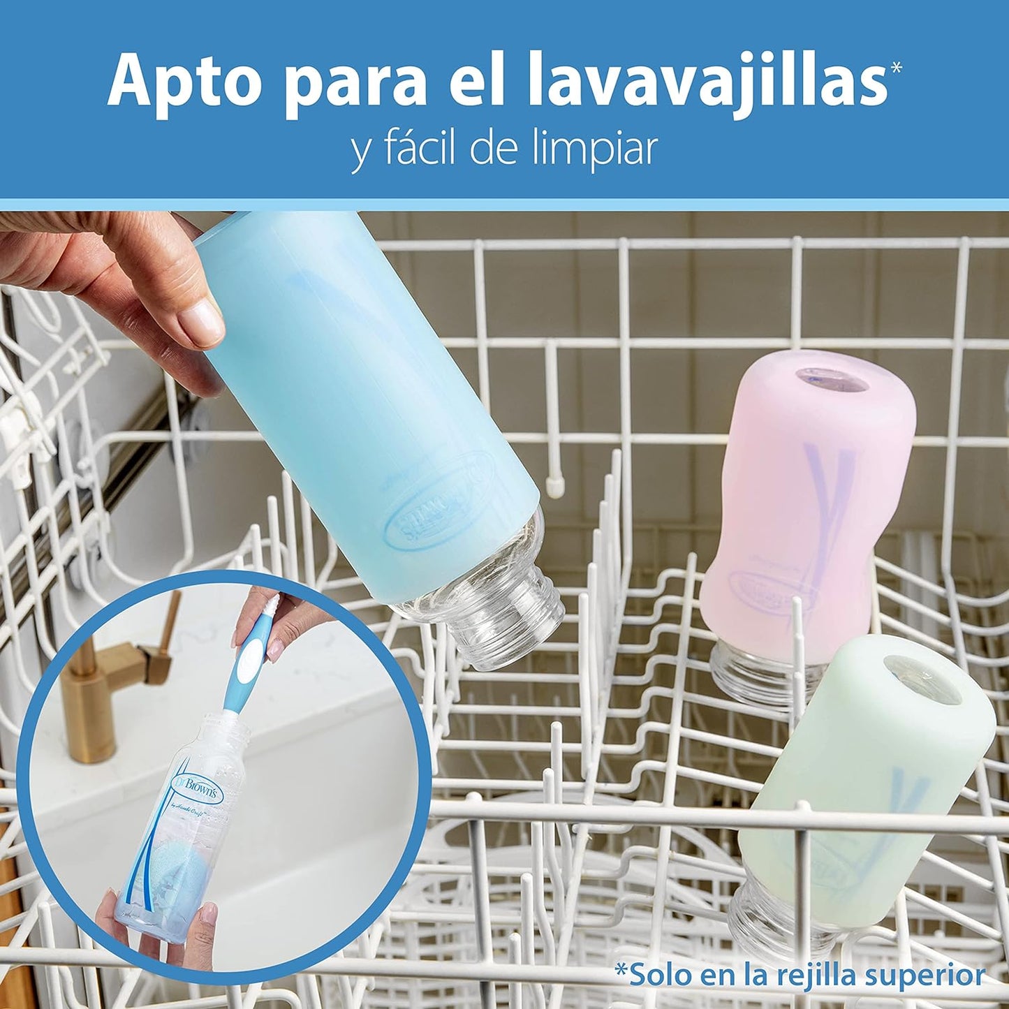 Dr Browns Natural Flow Feeding Bottle By Handi-Craft 8 fL Oz / 250 mL