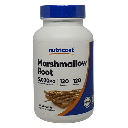 Nutricost Marshmallow Root 5000mg Supplement 120 Capsules