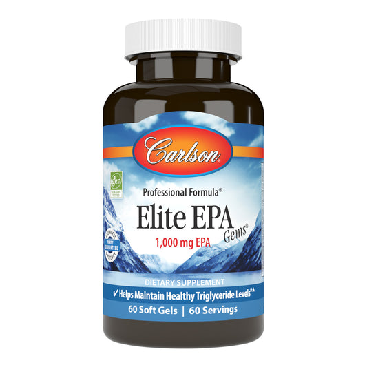 Carlson Elite EPA Gems 1,000 mg EPA (60 Softgels)