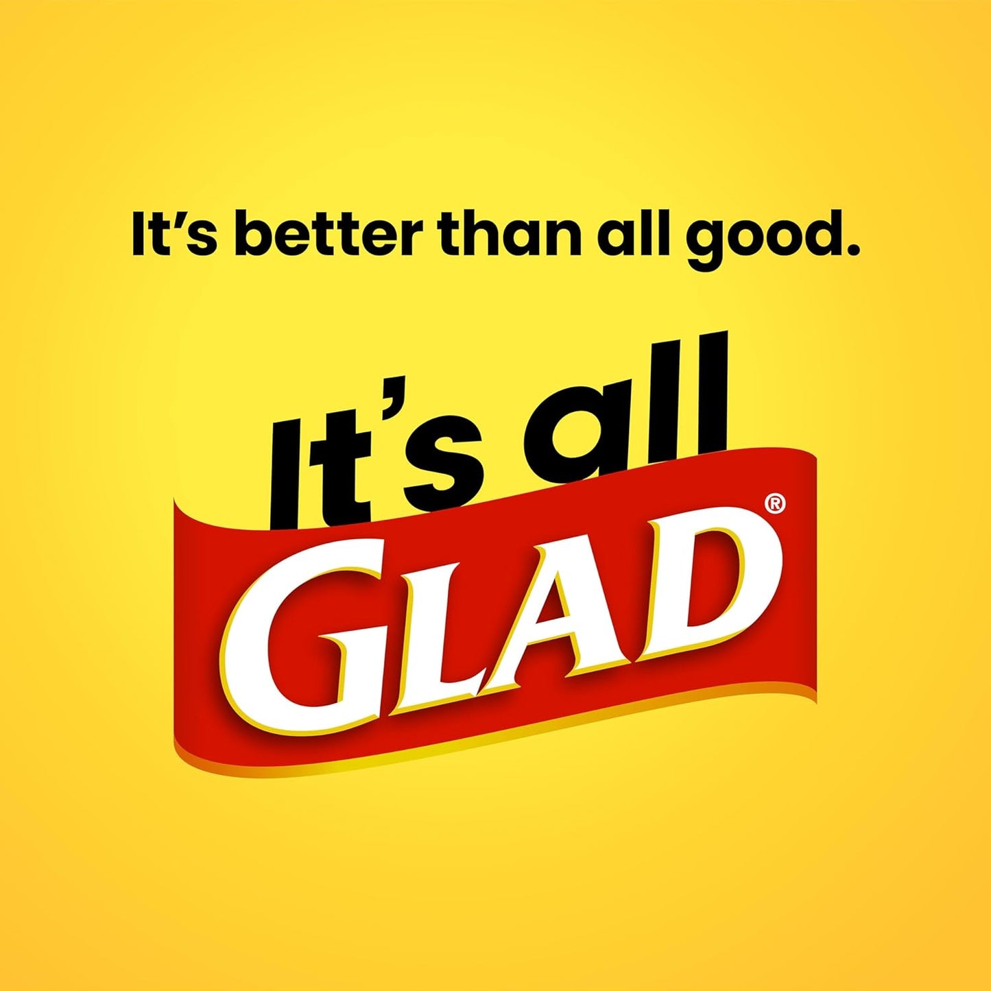 Glad ForceFlex Tall Kitchen Trash Bags 13 Gallon Fragrance Free, 110 Bags