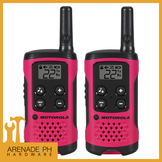 Motorola T107 Talkabout Two Way Radio Up To 16 Miles 2 Pack