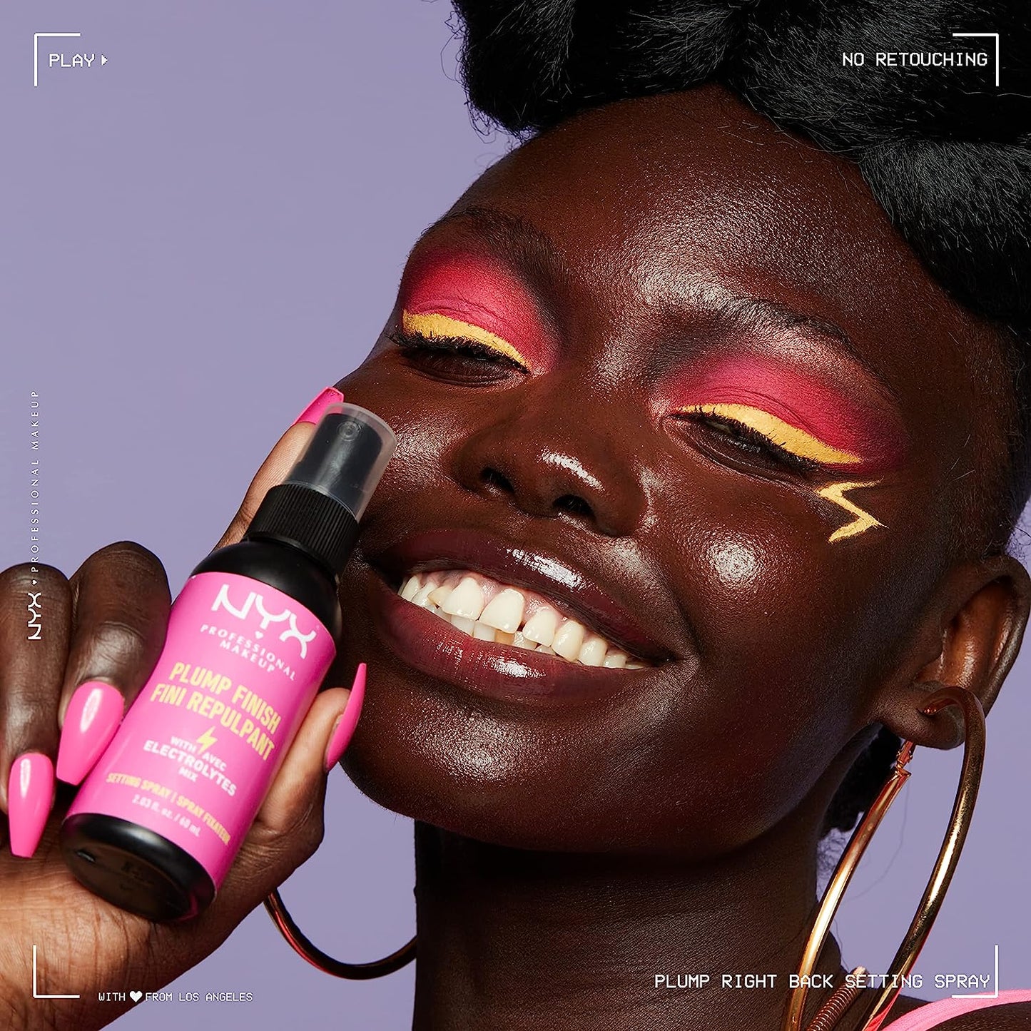 NYX Professional Make Up Finish MakeUp Setting Spary 2.03 fl oz / 60 mL