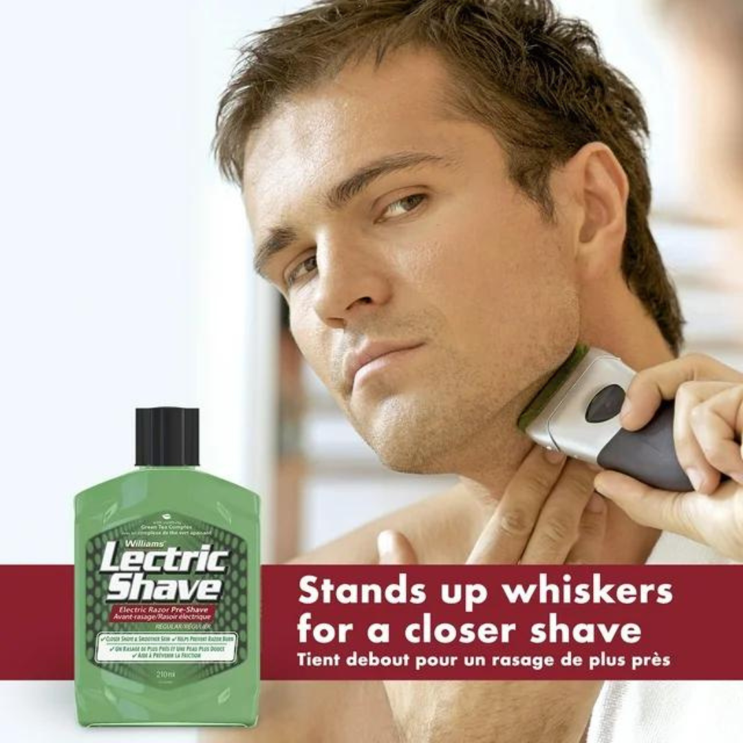 Williams Lectric Shave Electric Razor Pre-Shave 7 fl oz (207ml)