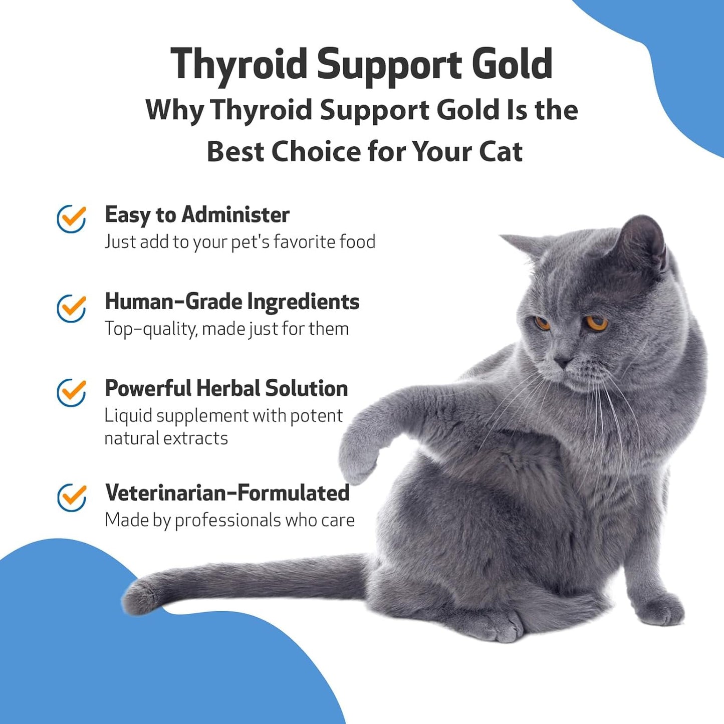 Pet Wellbeing Thyroid Support Gold 59ml