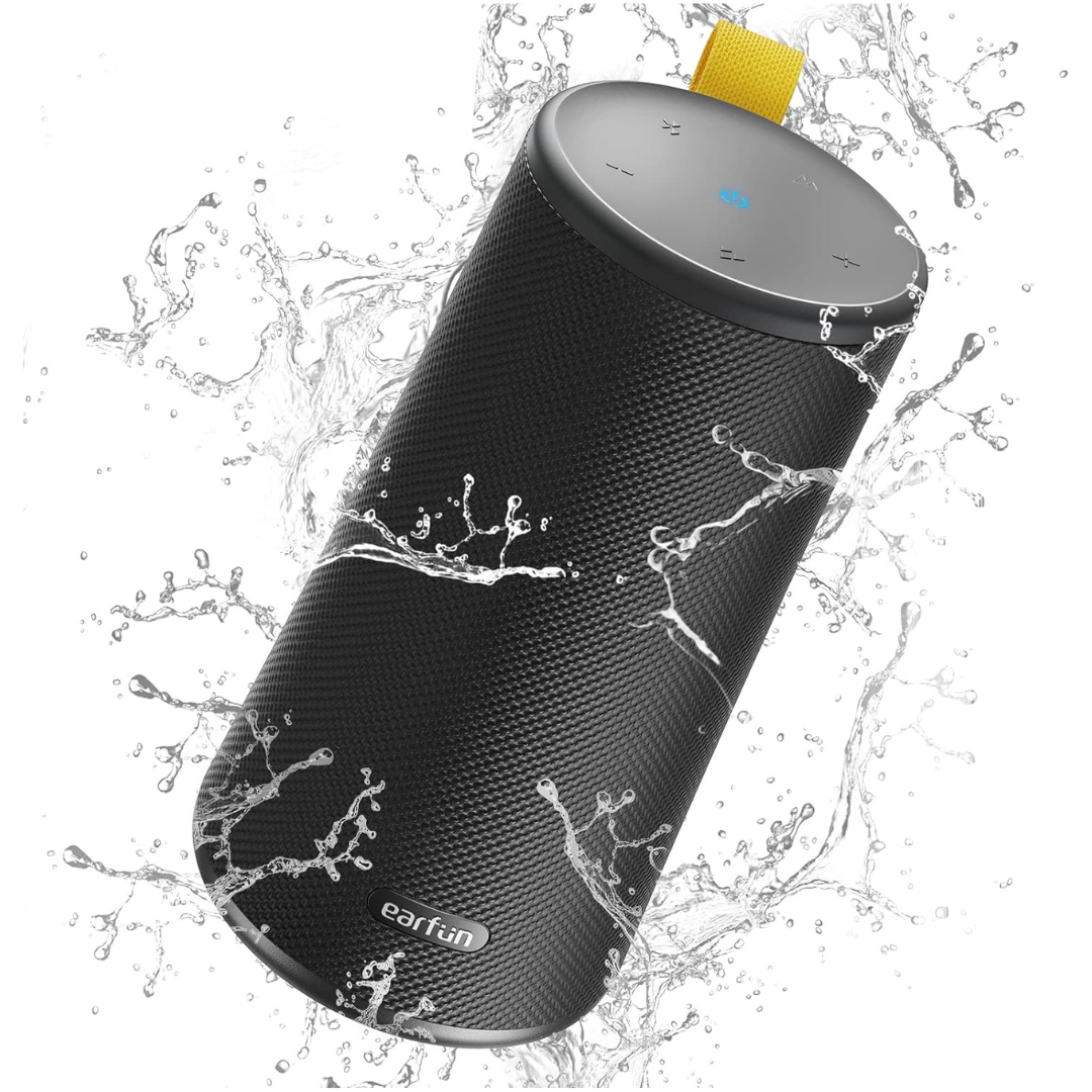 EarFun UBOOM Portable Wireless Bluetooth Speaker IPX7 Waterproof Indoor & Outdoor Modes 360° Surround Sound