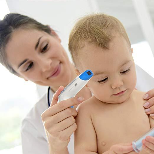 Equinox Digital Thermometer Non Contact Infrared Forehead - 3-Modes Body/Surface/Room Temperature Reading Device