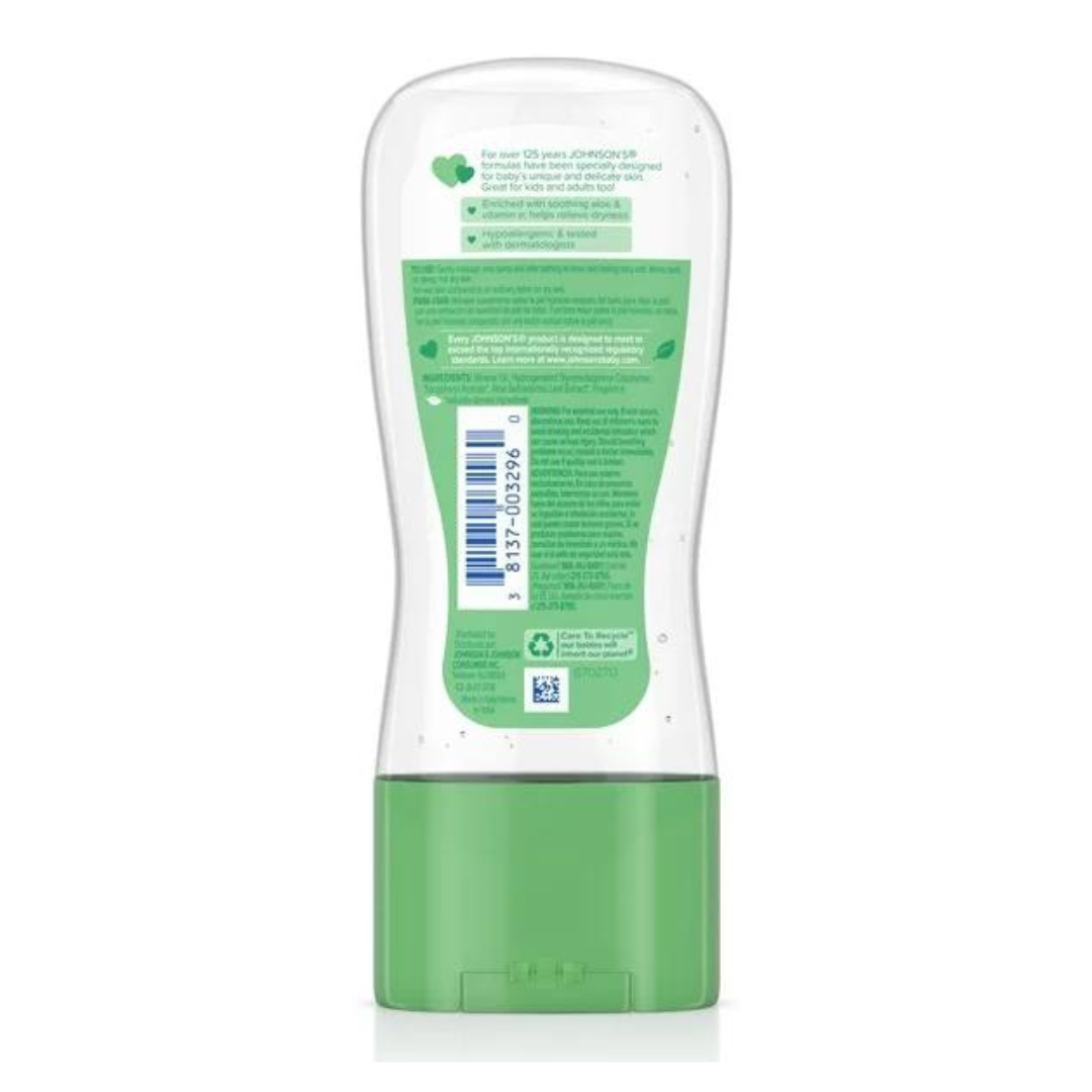 Johnson's Baby Aloe & Vitamin E Oil Gel 6.5 fl oz / 192ml