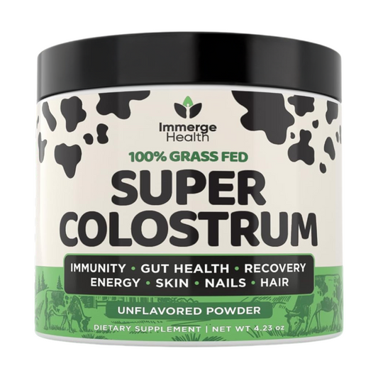 Immerge Health Super Colostrum Unflavored Powder, 4.23 oz