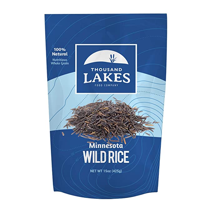 Thousand Lakes Minnesota Grown 100% Wild Rice All Natural - 15 Oz/500 Grams