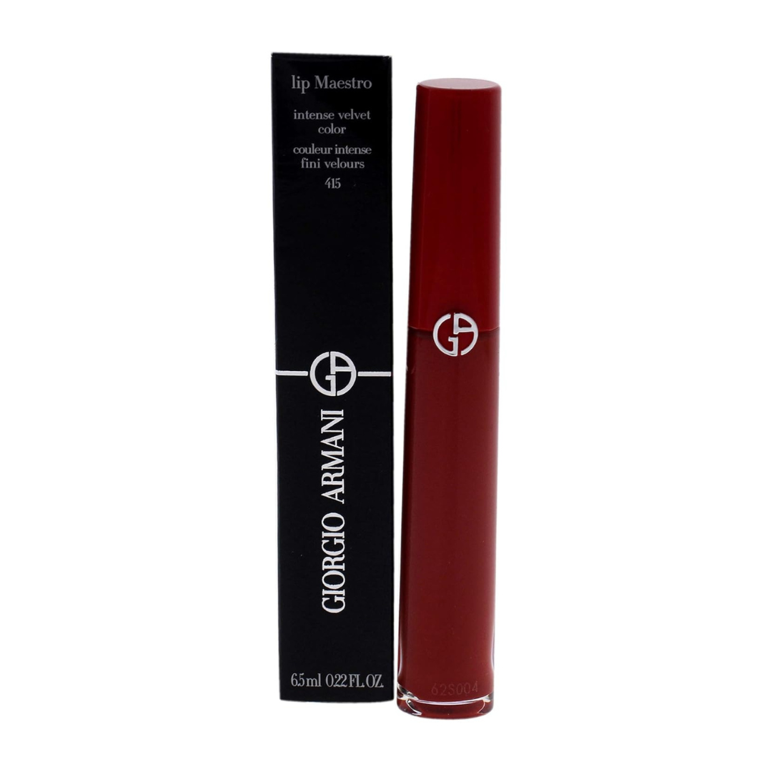 Giorgio Armani Lip Maestro Intense Velvet Color Redwood 415 (6.5ml / 0.22 fl oz)