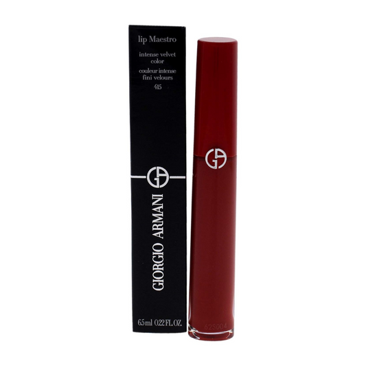 Giorgio Armani Lip Maestro Intense Velvet Color Redwood 415 (6.5ml / 0.22 fl oz)