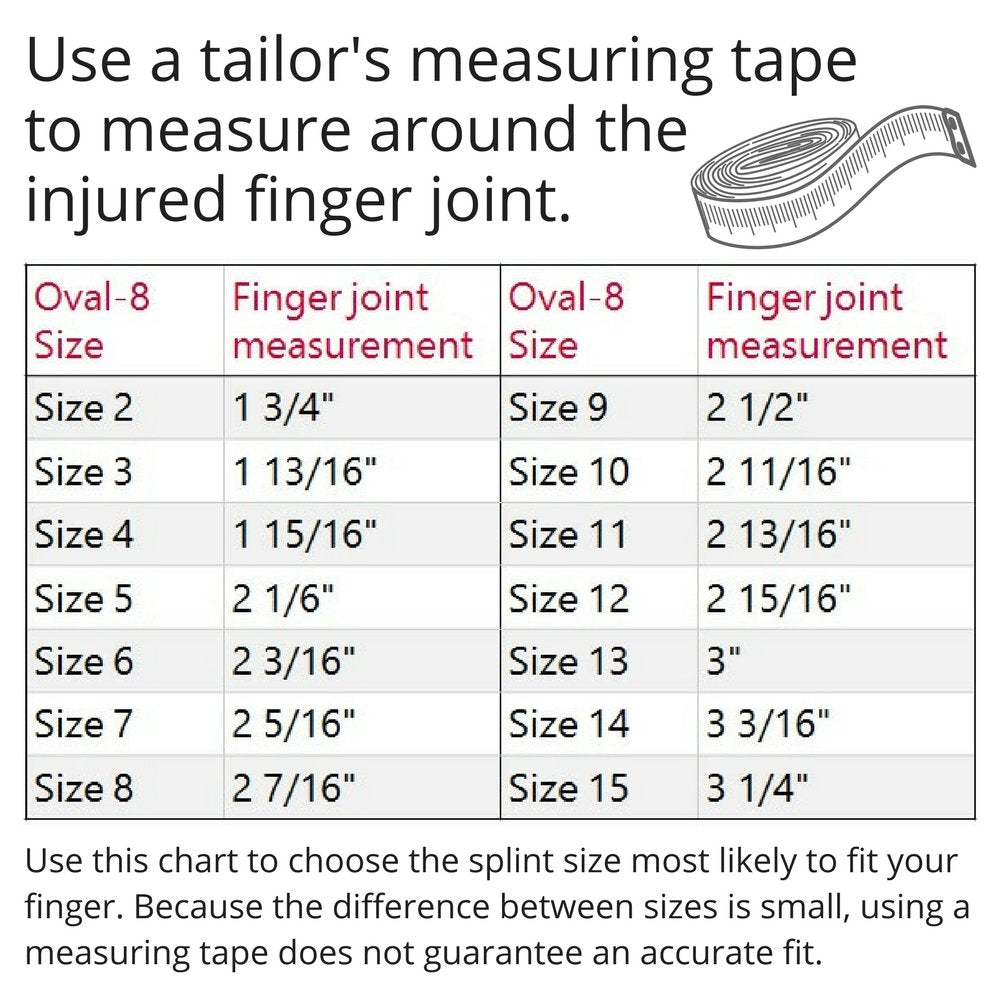 Oval-8 Finger Splints Support for Arthritis SIZE 10 (1 Count)