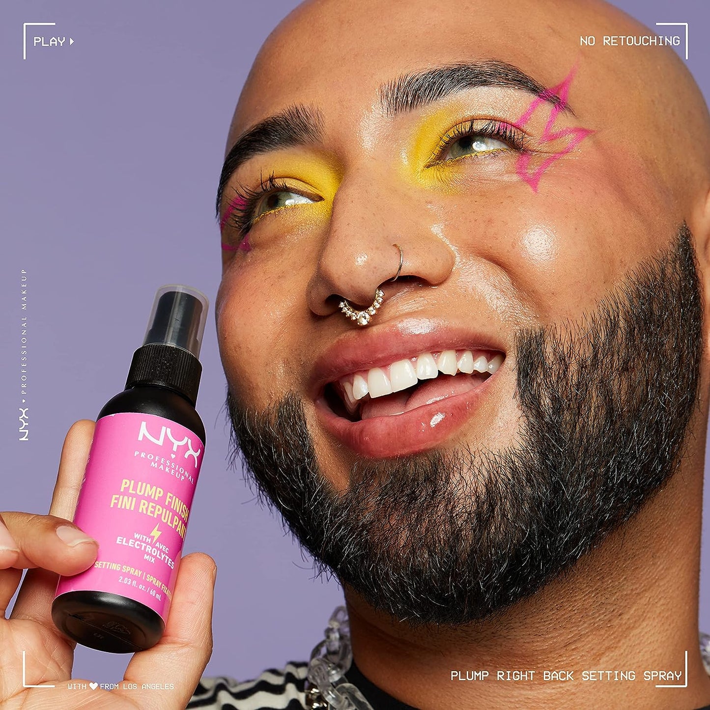 NYX Professional Make Up Finish MakeUp Setting Spary 2.03 fl oz / 60 mL