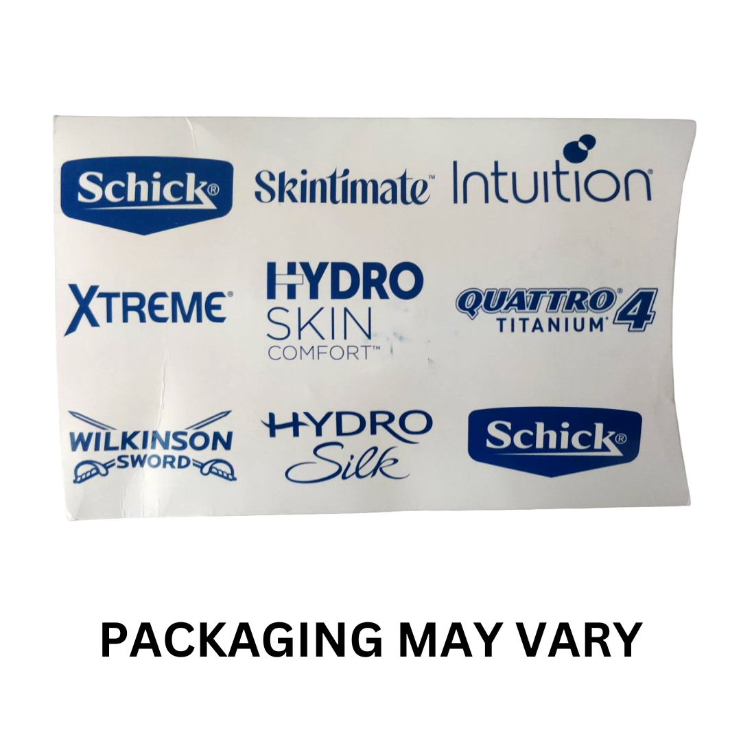 Schick Hydro Silk Trimstyle Razor For Women - 1 Handle & 3 Razor Blade Refills (Packaging May Vary)