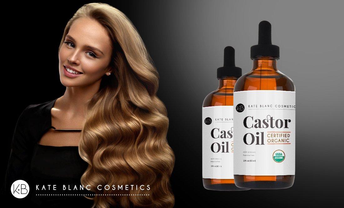 Kate Blanc Cosmetics Castor Oil - USDA Organic 2 fl.oz