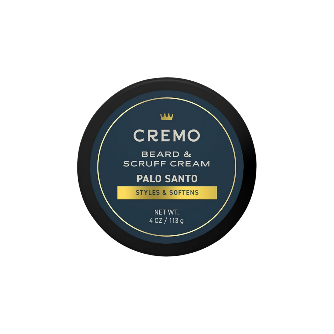 Cremo Beard & Scruff Cream, Palo Santo Reserve Collection, 4 oz