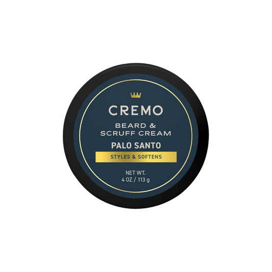 Cremo Beard & Scruff Cream, Palo Santo Reserve Collection, 4 oz