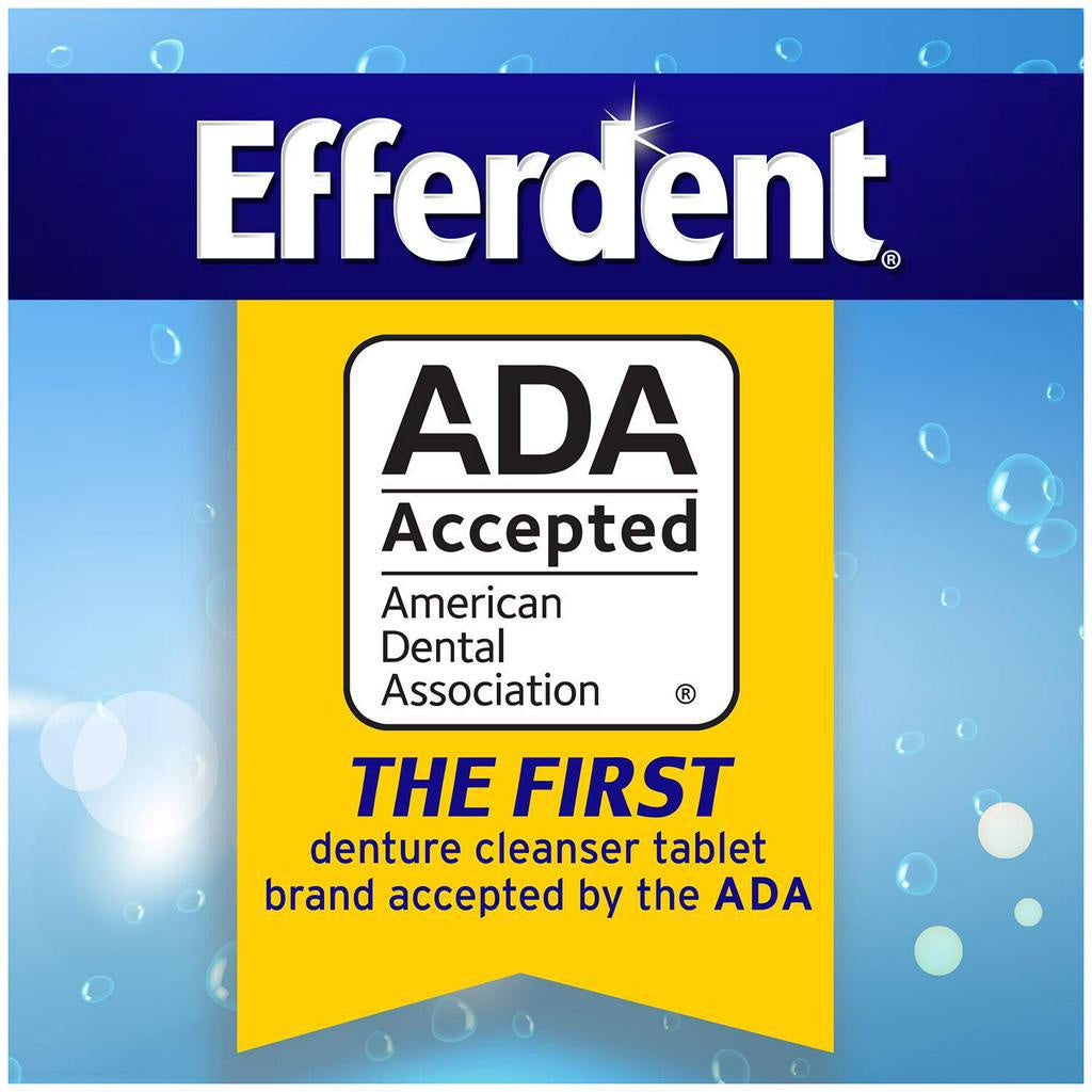 Efferdent Denture Cleanser Tablets, Complete Clean, 44 Tablets