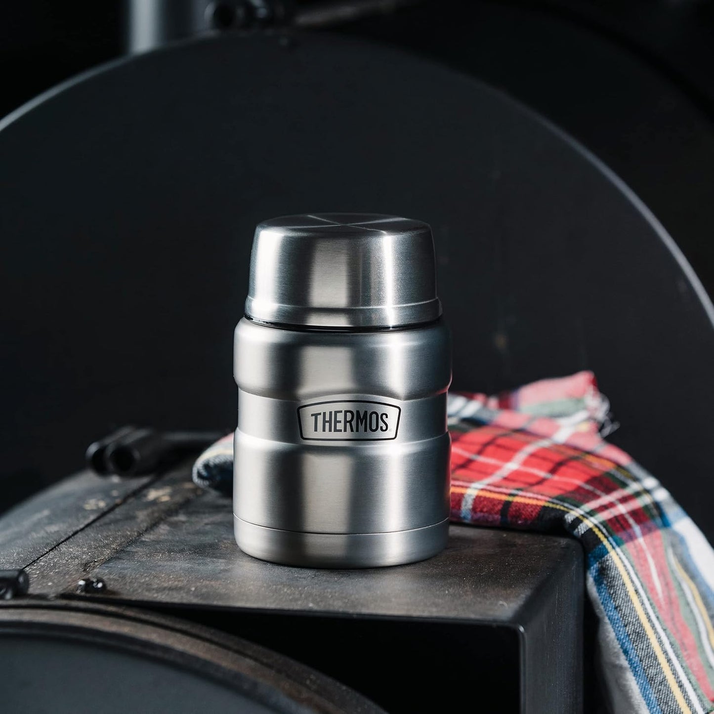 THERMOS Stainless King Vacuum Insulated Food Jar 16oz.