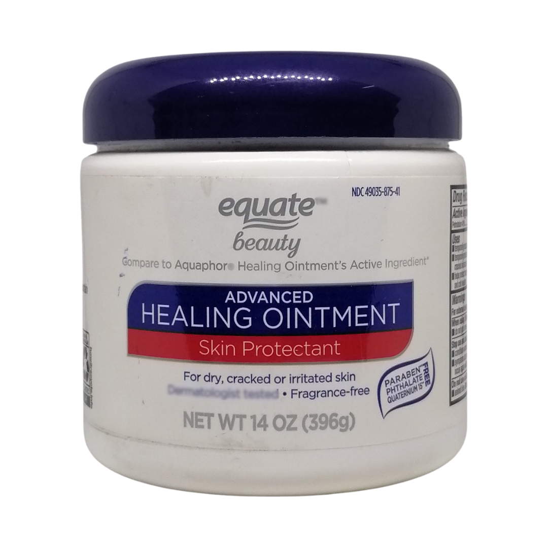 EXPIRY 10/2026 Equate Beauty Advanced Healing Ointment Skin Protectant, 14 oz / 396 g