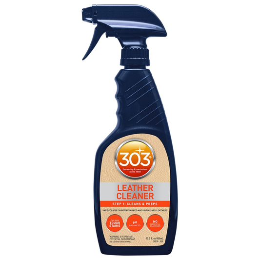 303 Leather Cleaner - Step 1: Cleans and Preps, 15.5 oz / 458 ml