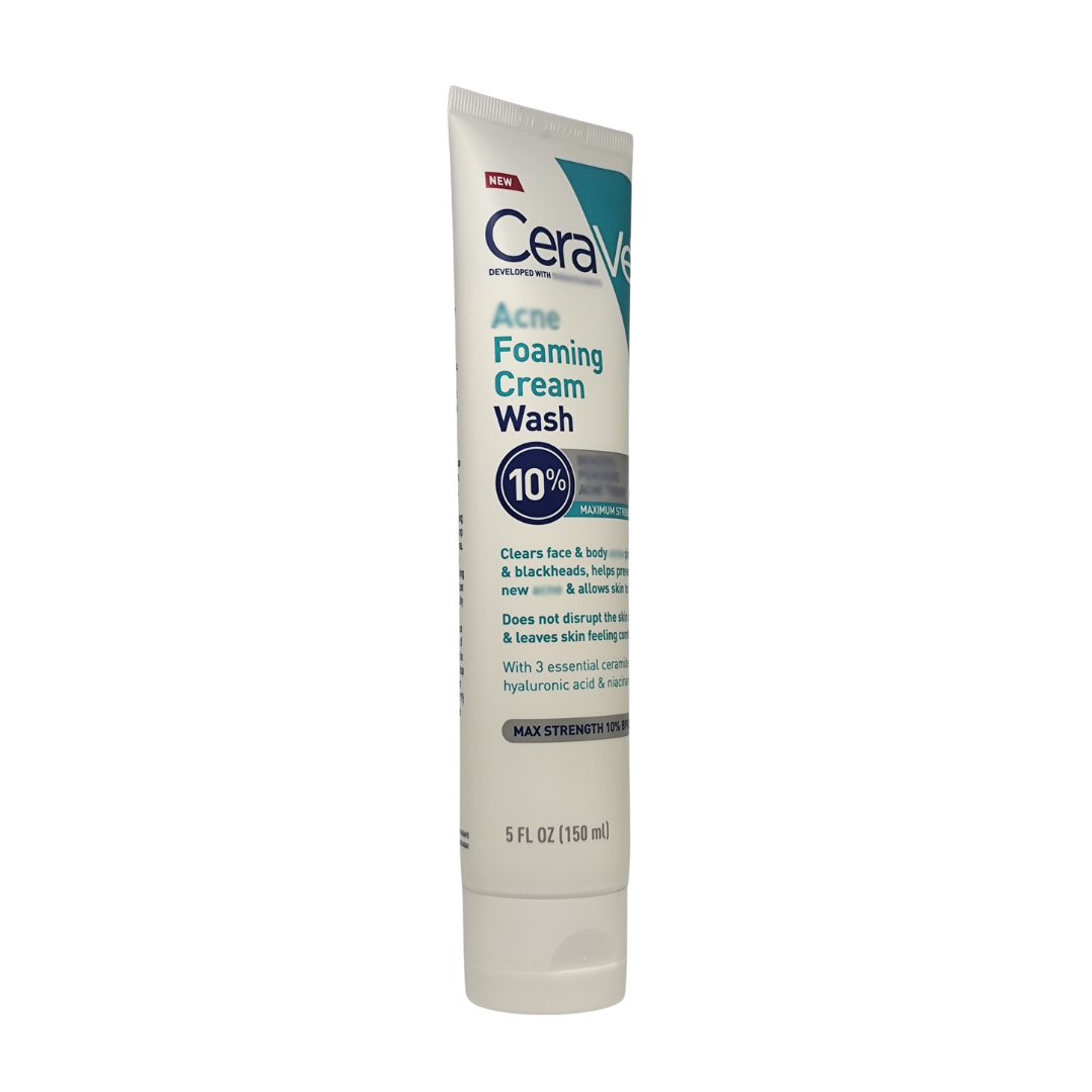 Cerave Foaming Cream Wash Maximum Strength, 5 fl. oz. / 150 ml