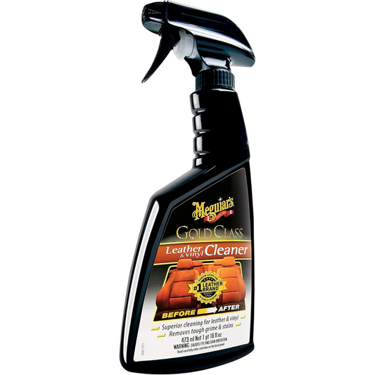 Meguiar's Gold Class Leather & Vinyl Cleaner 473ml / 16oz (G18516)