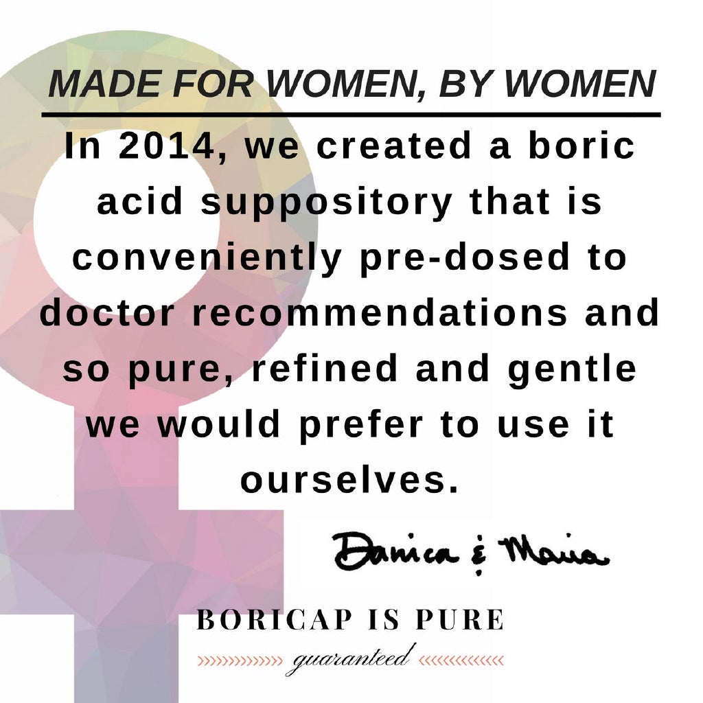 BoriCap Boric Acid Suppositories 600 mg (30 Count)