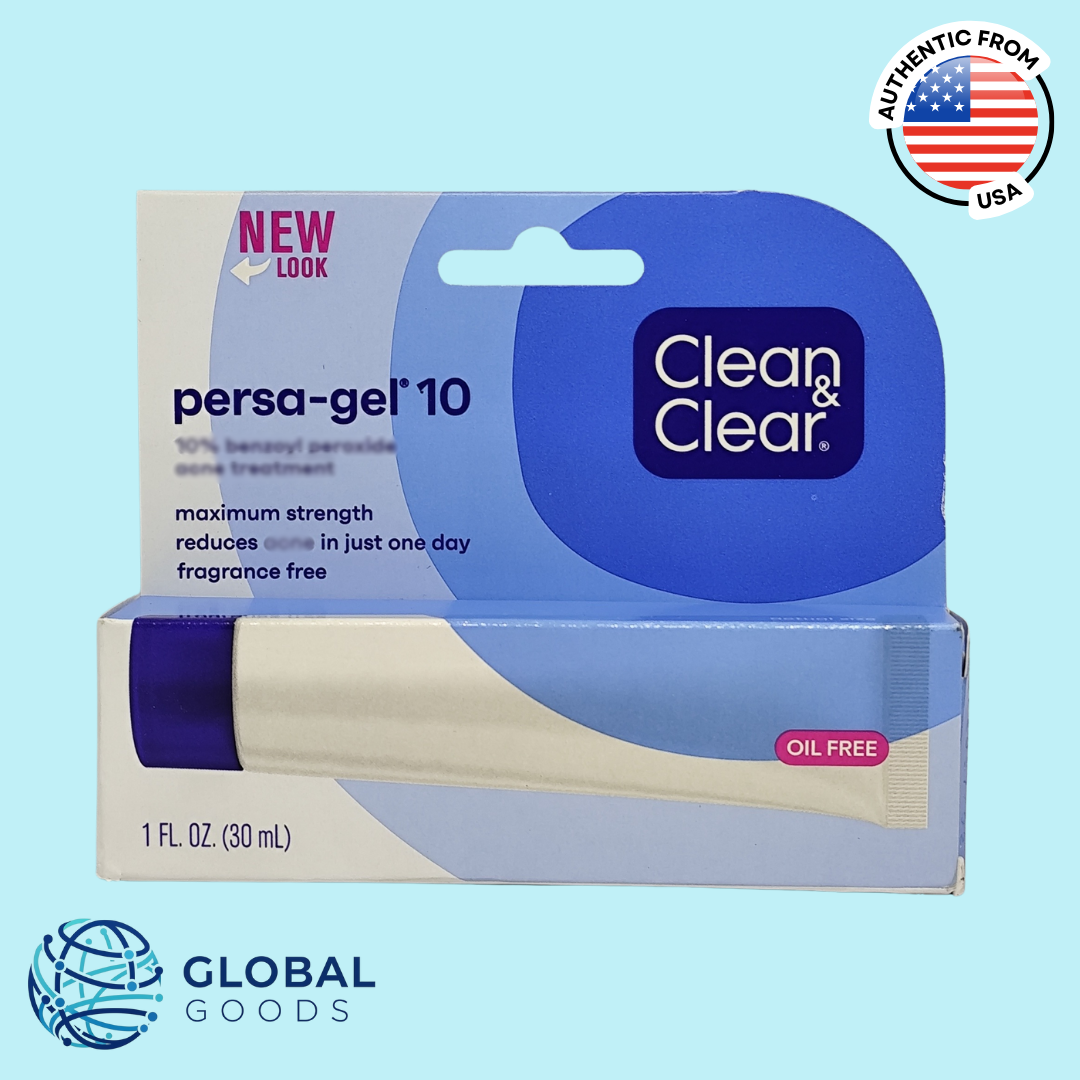 Clean & Clear Persa-Gel 10 Maximum Strength for Face, 1 fl. oz. / 30 ml