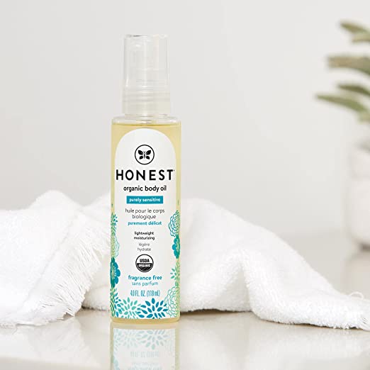 The Honest Co. Organic Body Oil Purely Sensitive (118 ml)