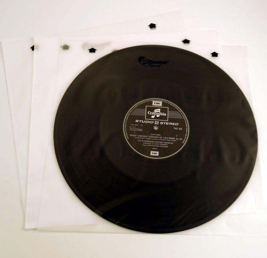 Diskeeper 2.0 Anti-Static Record Sleeves (50 Pack)