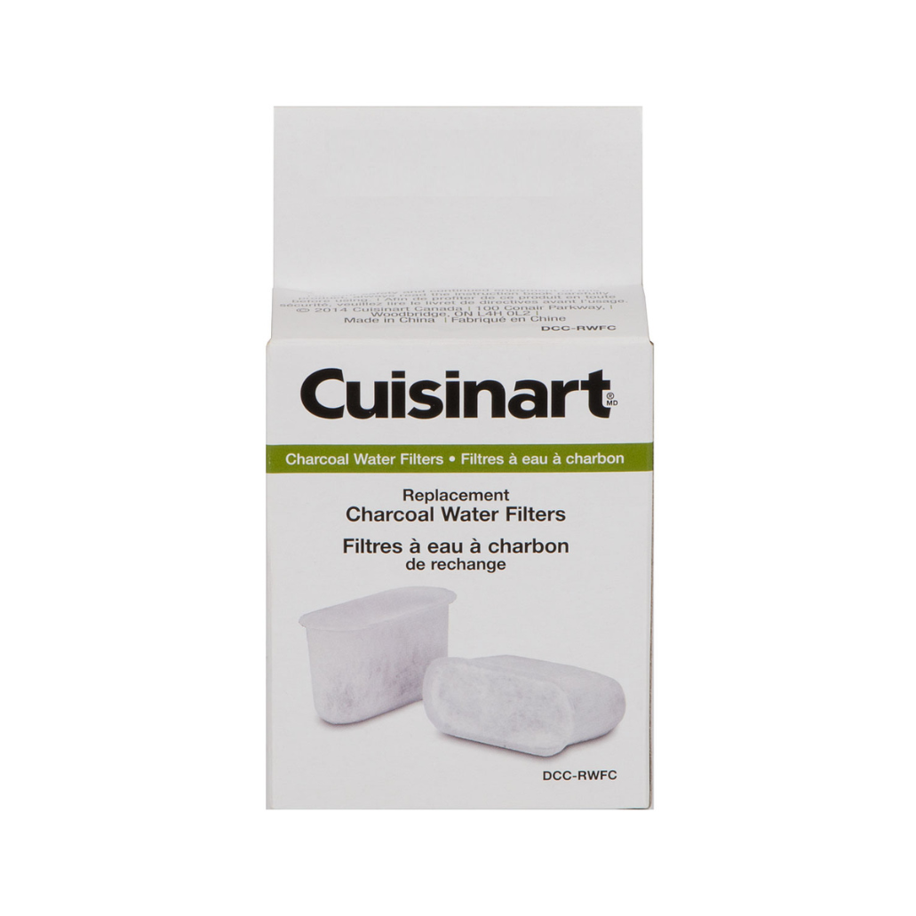Cuisinart Replacement Charcoal Water Filters Pack Of 2 PACKAGING MAY VARY