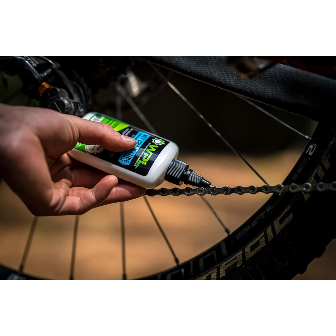 WPL Wet Chain Lube Premium Bike Chain Lubricant for Wet Conditions, 4 oz