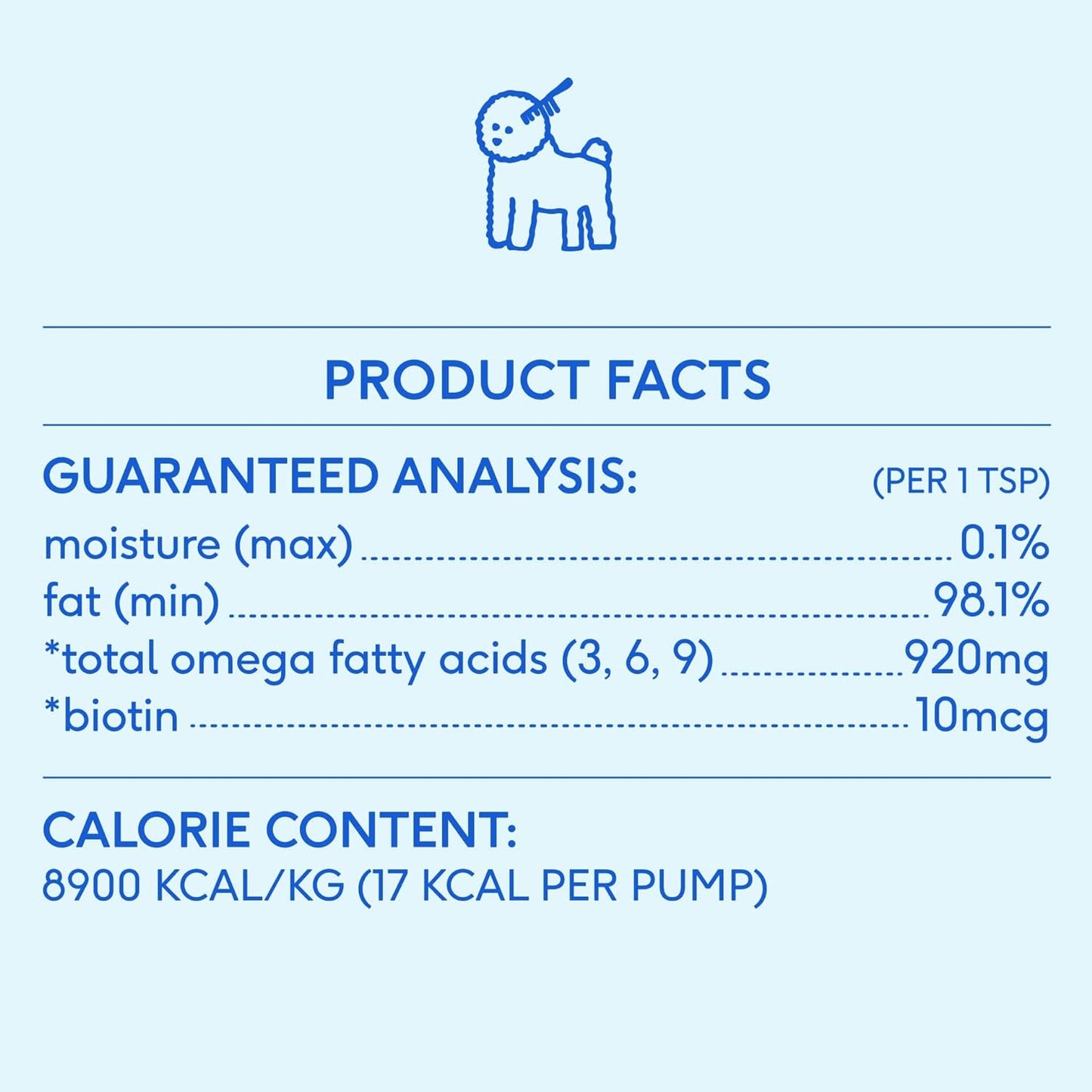 Native Pet Omega Oil Promotes Skin, Coat & Joint Health 8 fl oz / 236ml