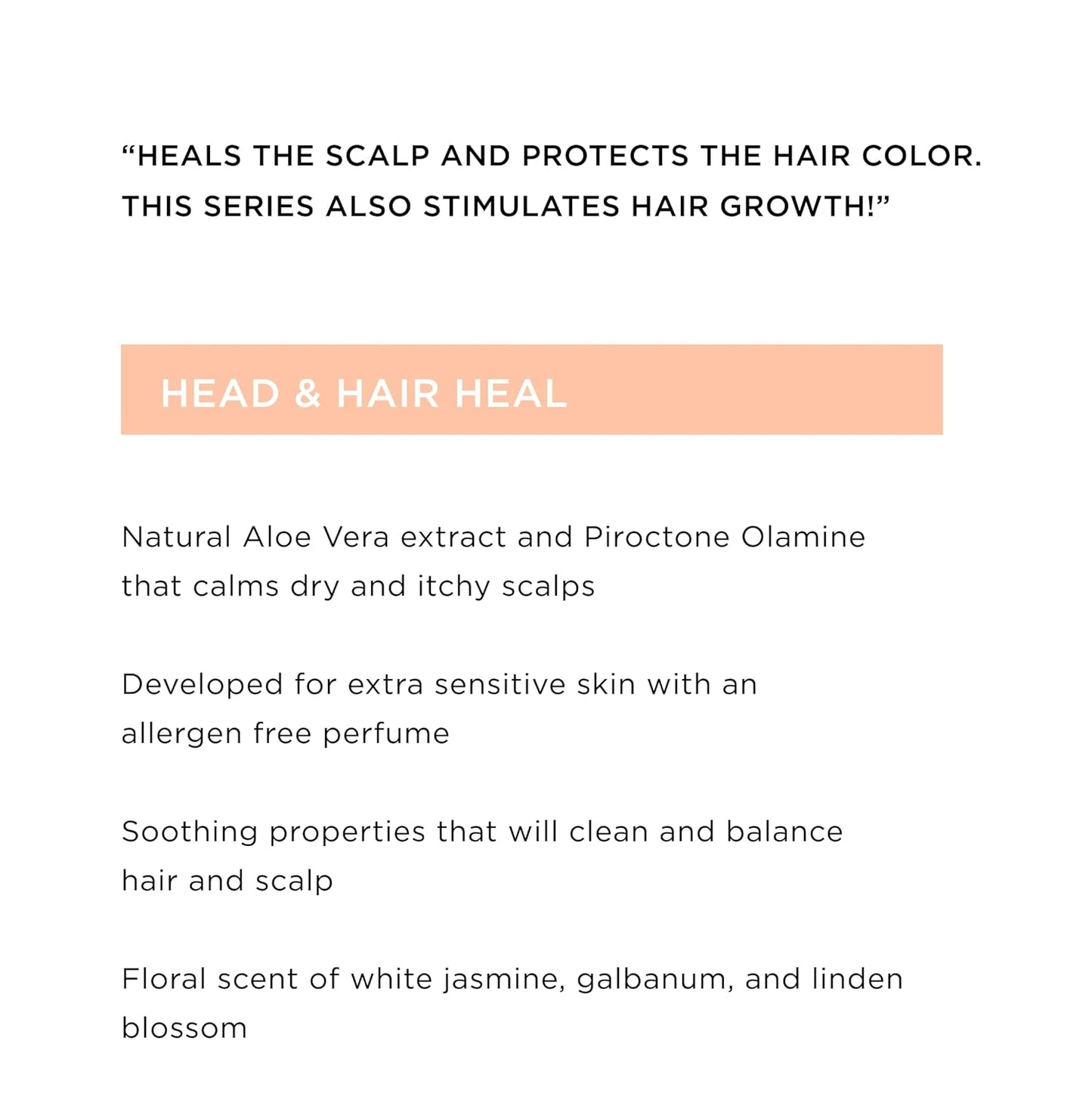 Maria Nila Head & Hair Heal Soothing Shampoo, 350 ml / 11.8 fl. oz