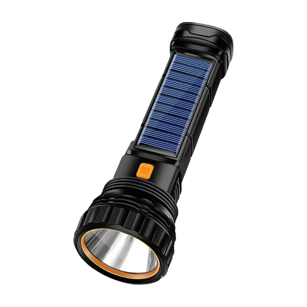E-Shidai Solar Charging LED Flashlight + Powerbank, YF-1128