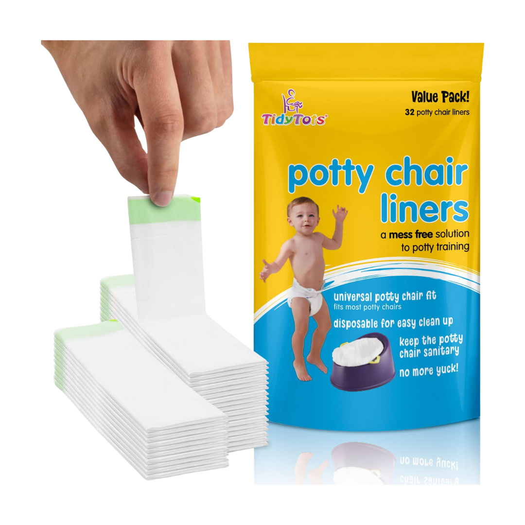 Tidytots Potty Chair Liners Universal Fit - 32 Liners