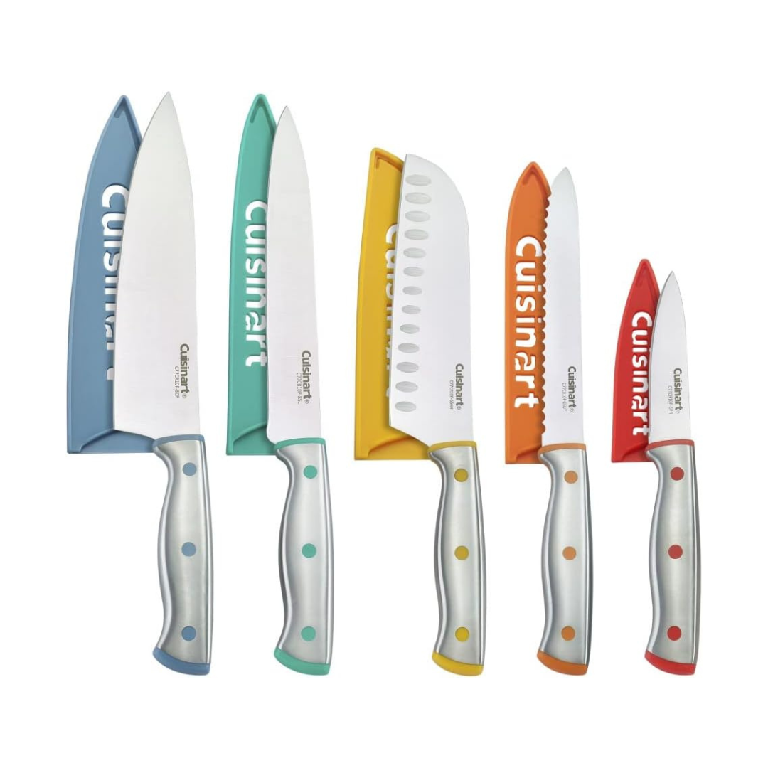 Cuisinart Classic ColorCore Collection Kitchen Knife, 10-Pc Set