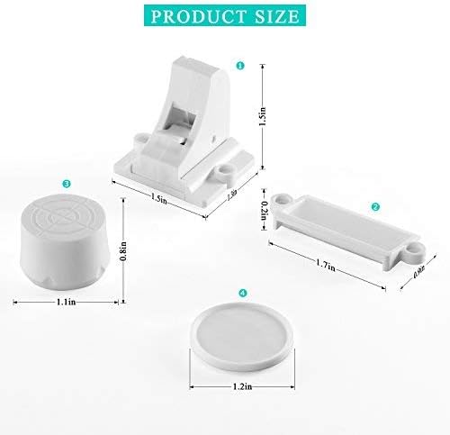 VMaisi Baby Proofing Magnetic Cabinet Look 20 Pack