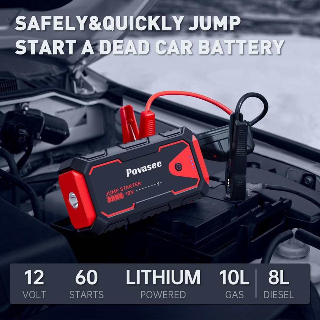 Povasee Car Jump Starter A30 12V