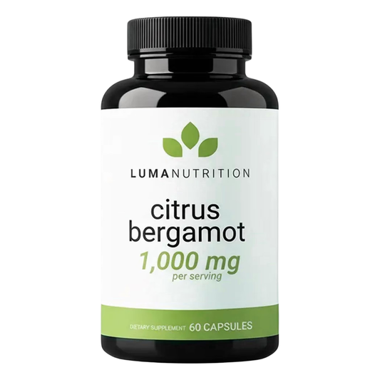 Luma Nutrition Citrus Bergamot Supplement 1,000 mg, 60 Capsules