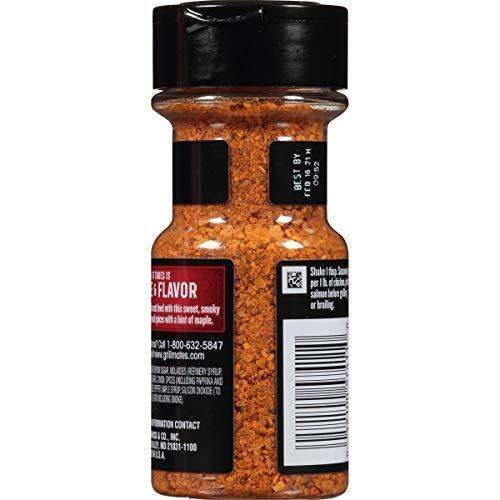 McCormick Grill Mates Smokehouse Maple Seasoning, 3.5 oz (99g)