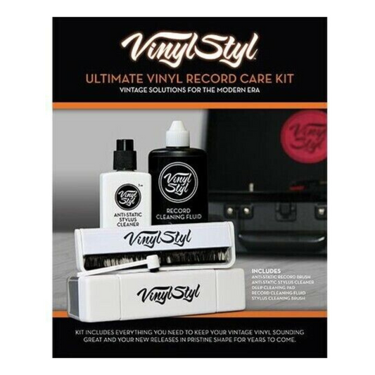 Vinyl Styl Ultimate Vinyl Record Care Kit Cleaning Fluid / Anti-Static Stylus Cleaner
