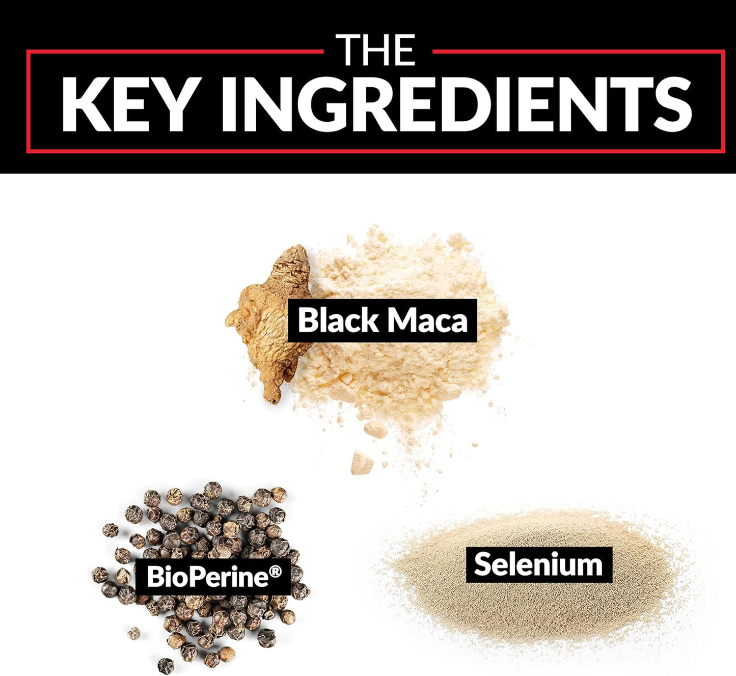 Force Factor Fundamentals Black Maca 60 Capsules