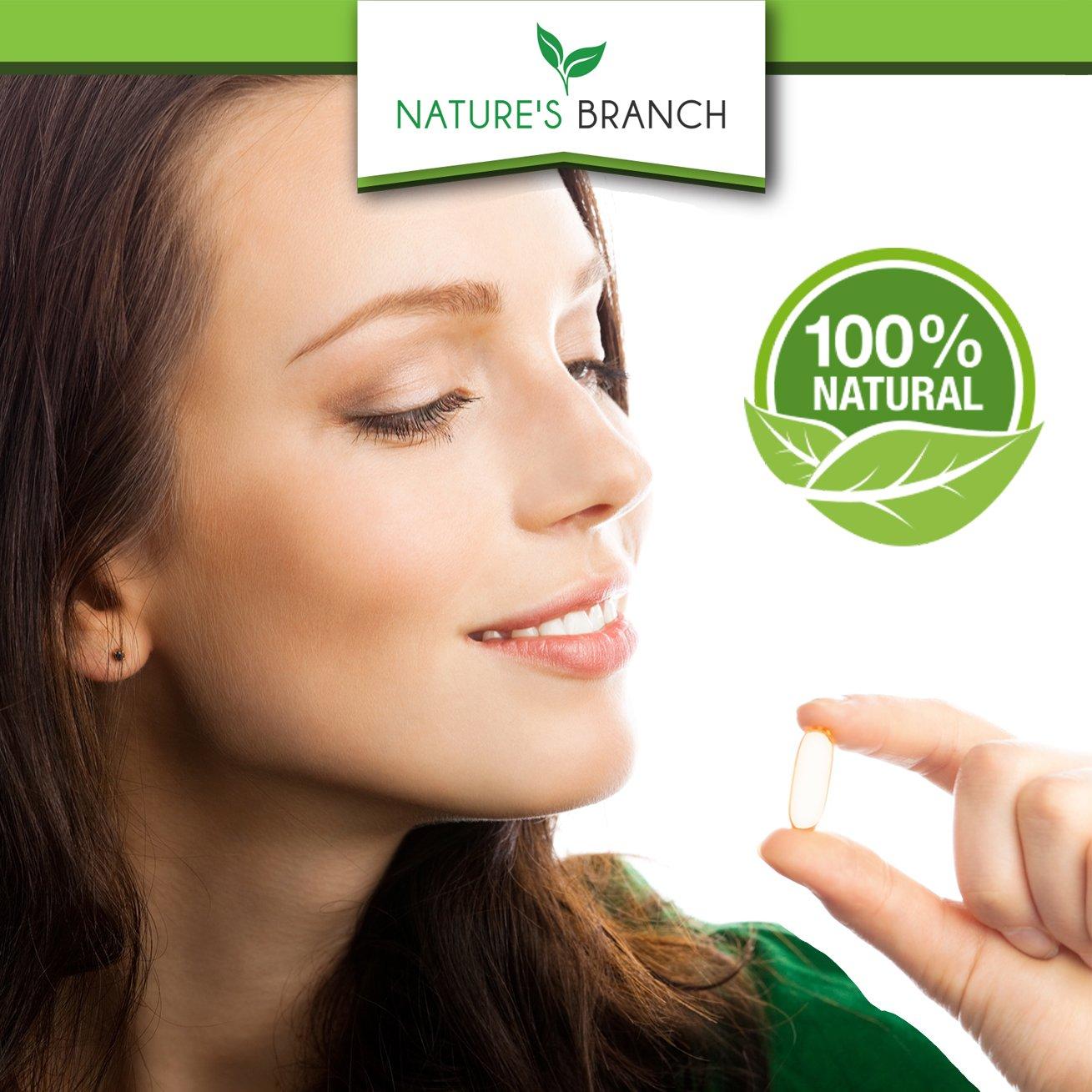 Natures Branch Fish Oil Omega-3 Triple Strength, Lemon Flavor 180 Softgels