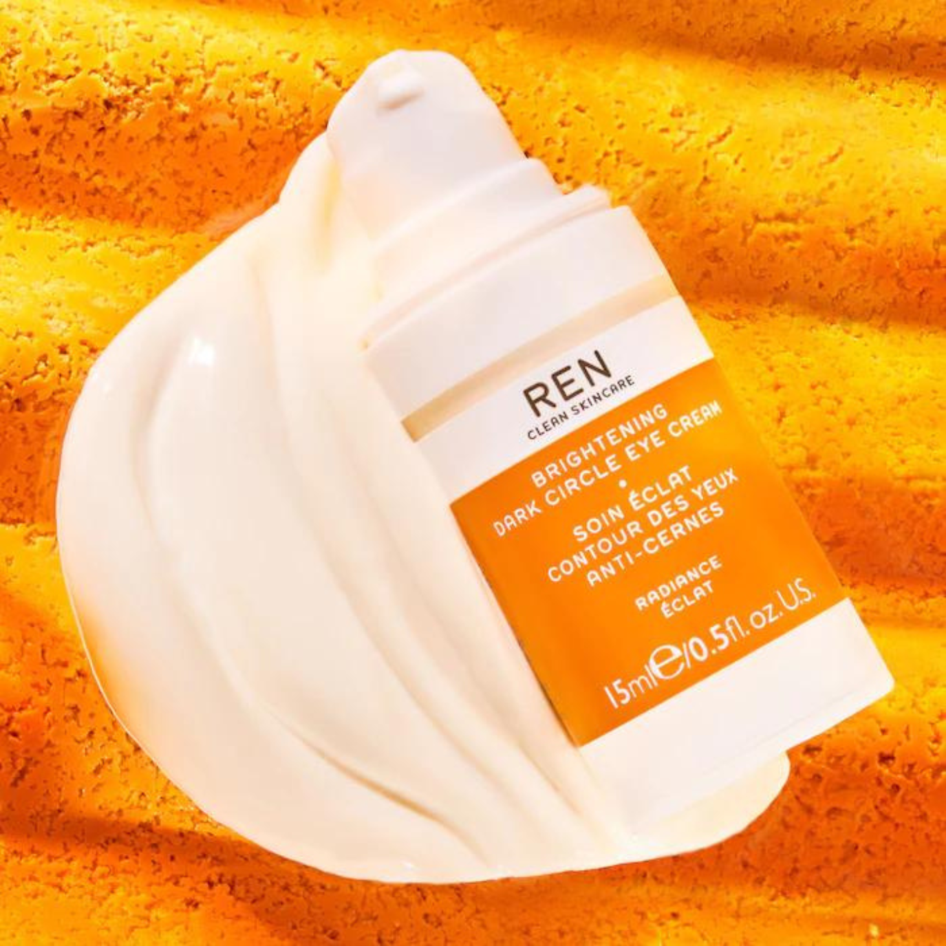 Ren Clean Skincare Brightening Dark Circle Eye Cream 15 mL,