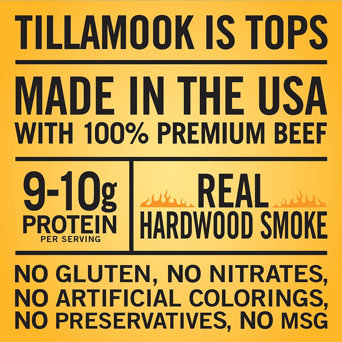 Tillamook Original Smoked Sausages Made With Premium Beef 15.2 Oz / 430g (20 Count)
