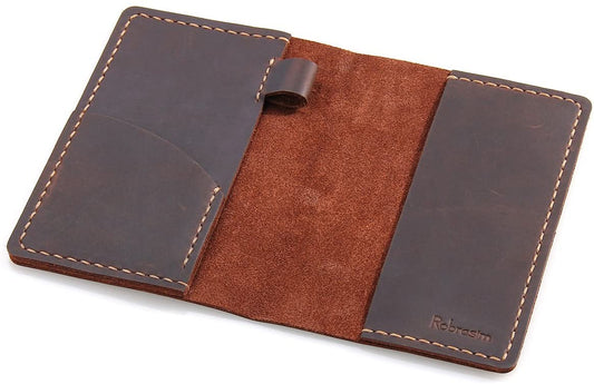 Robrasim Handmade Vintage Leather Cover for 3.5" x 5.5" Notebooks